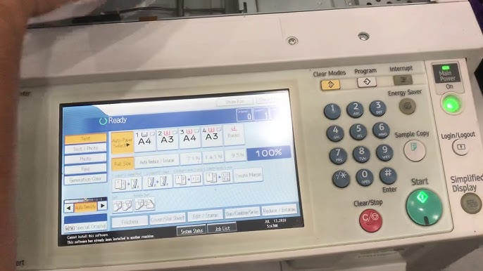 Thiết lập căn lề sai trong cài đặt