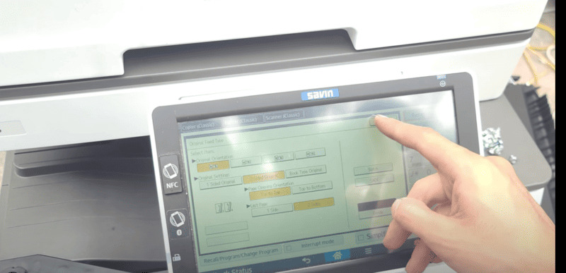 Bắt đầu scan tài liệu