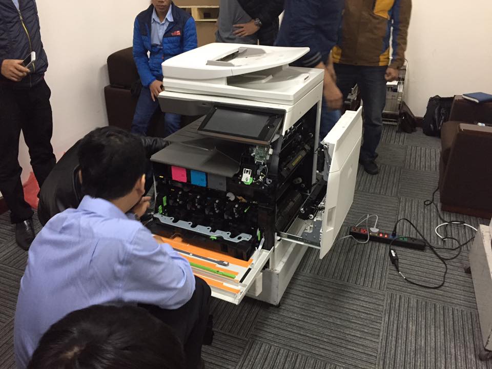 Cách xử lý máy photocopy bị rò điện