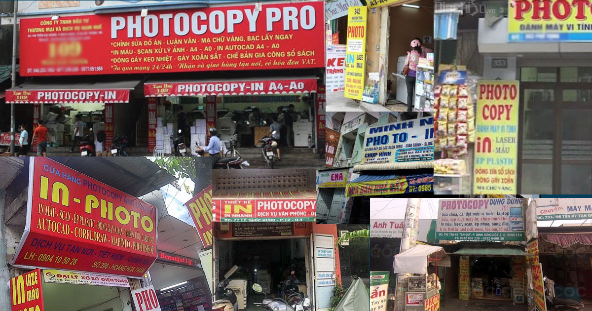 Mở tiệm photocopy cần những gì ?