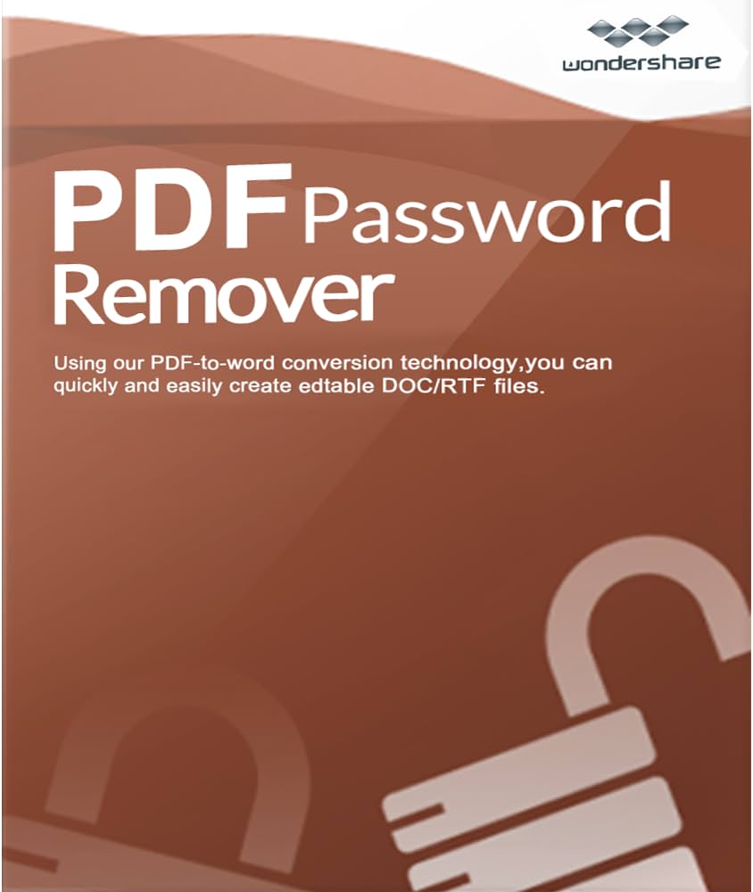 Wondershare PDF Password Remover được đánh giá cao nhờ sự thân thiện