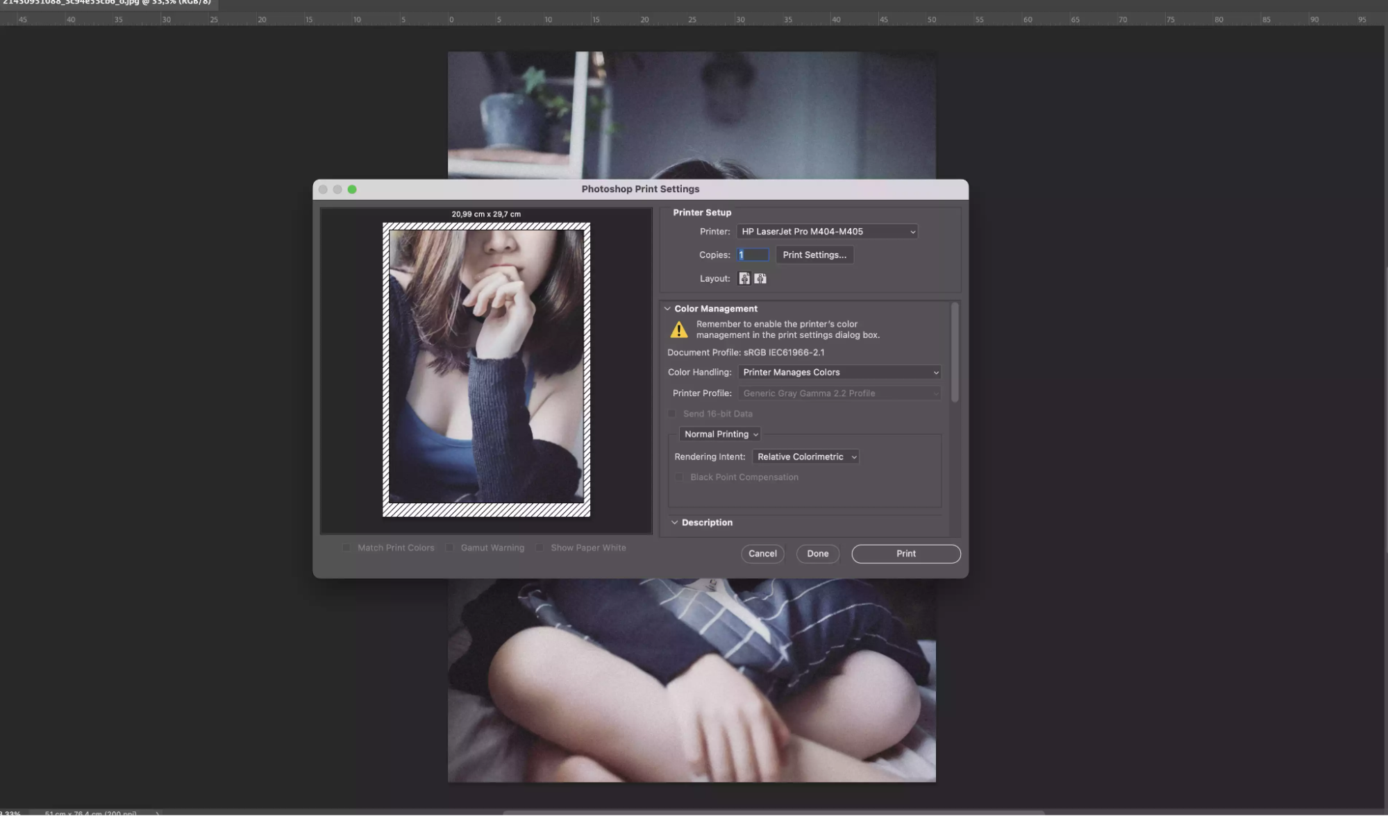 Chọn đúng kích thước chuẩn ảnh