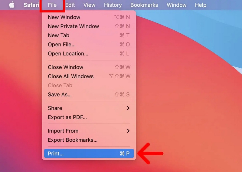 Cách In Ảnh Trên Macbook nhanh chóng