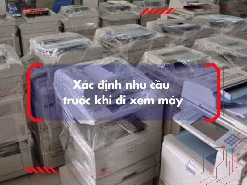 Xác định nhu cầu trước khi đi xem máy