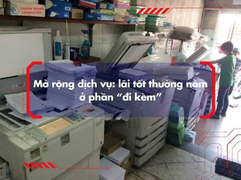 Mở rộng dịch vụ: lãi tốt thường nằm ở phần “đi kèm”