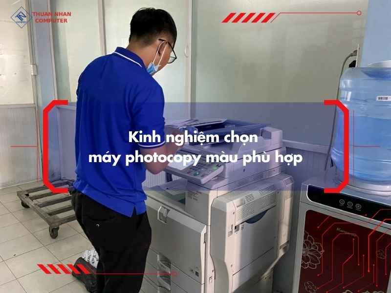 Kinh nghiệm chọn máy photocopy màu phù hợp