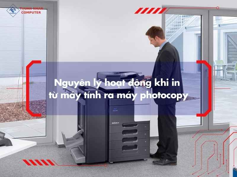 Vì sao văn phòng thường dùng máy photocopy để in tài liệu?
