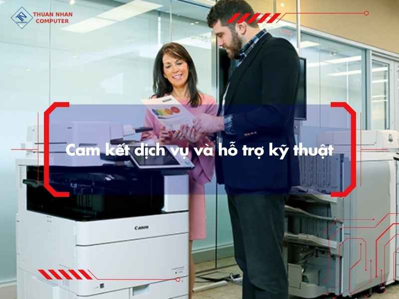 Cam kết dịch vụ và hỗ trợ kỹ thuật