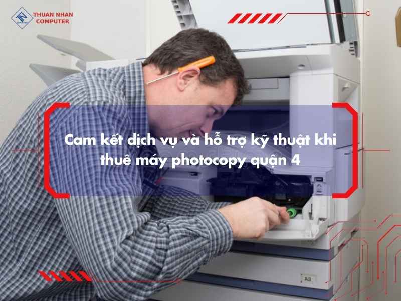 Quy trình thuê máy photocopy quận 4 tại Photocopy Thuận Nhân