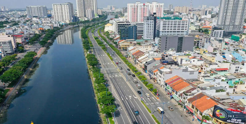 Toàn cảnh khu vực quận 5