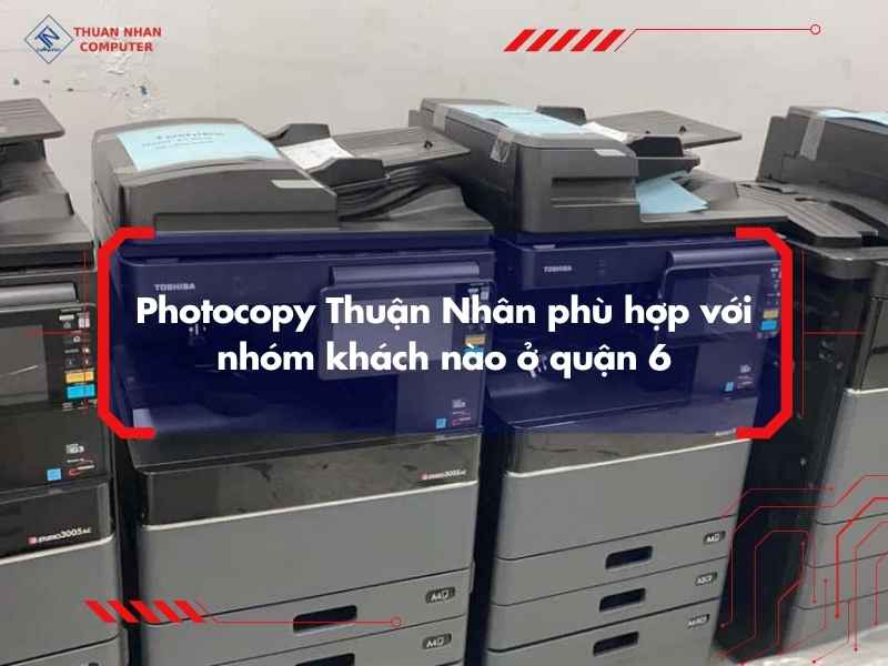 Báo giá thuê máy photocopy quận 6 chịu ảnh hưởng bởi những gì