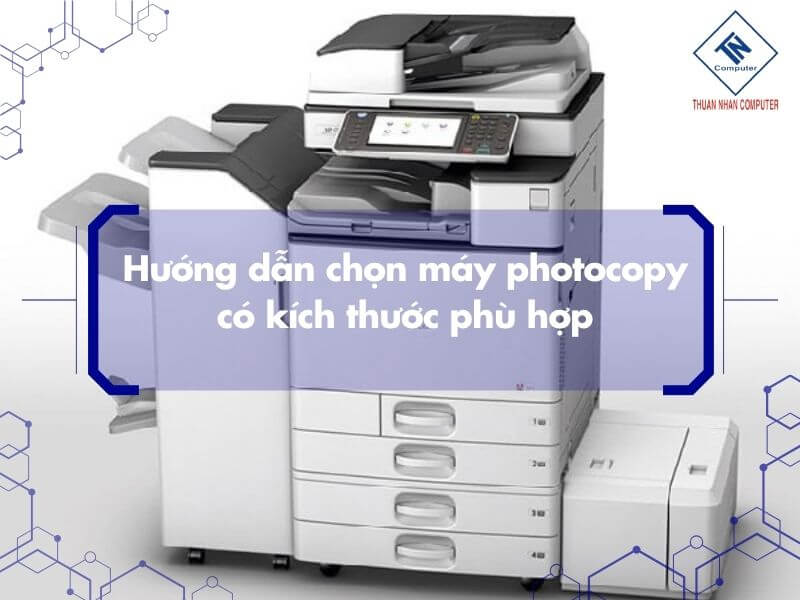 Không gian yêu cầu luôn lớn hơn kích thước thực của máy